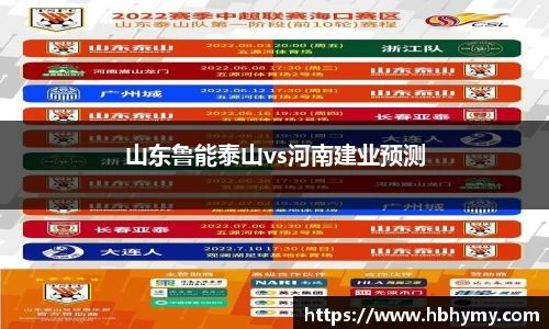 山东鲁能泰山vs河南建业预测